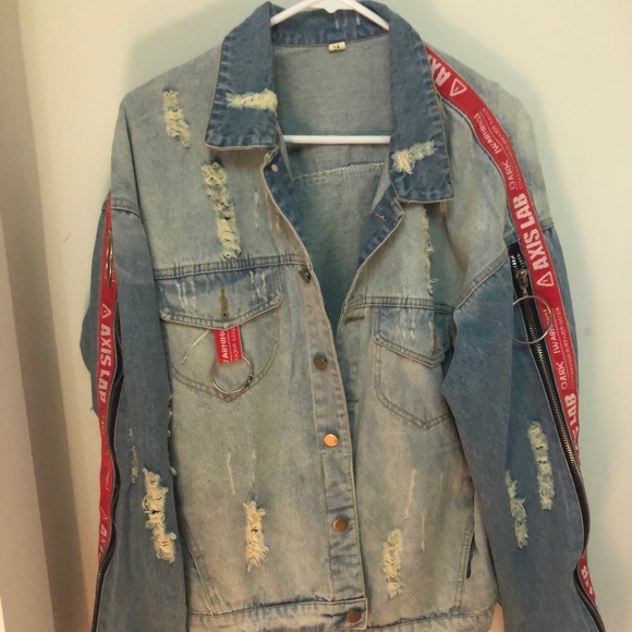 hypebeast jean jacket